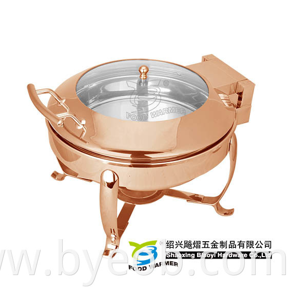 Chafing Dish with Spring Legs with Buffet Frame